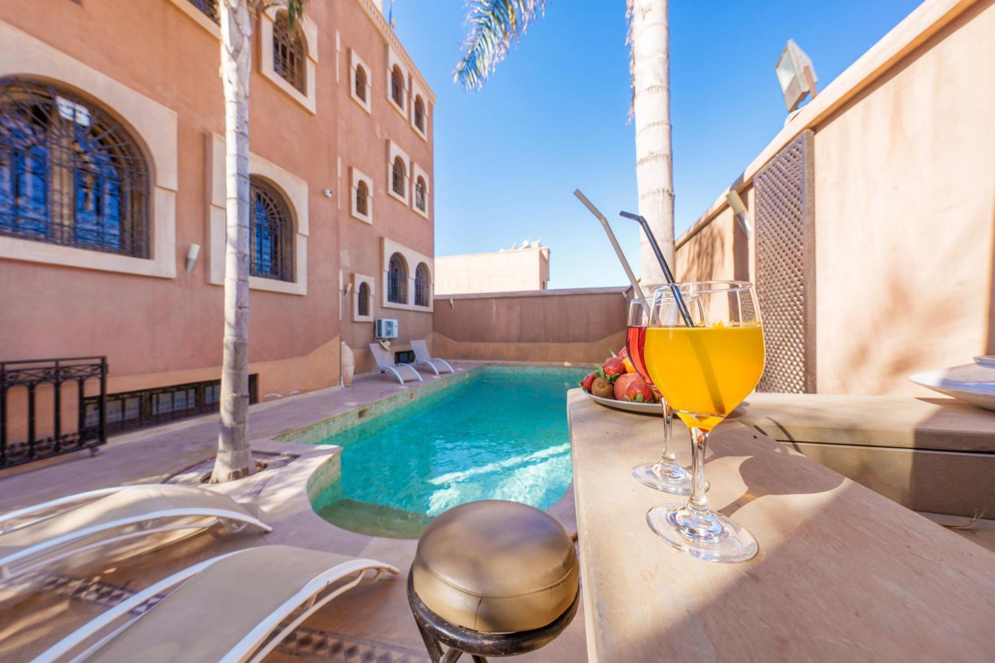 Riad Ushuaia La Villa - Centre Marrakech Marrakesch Exterior foto